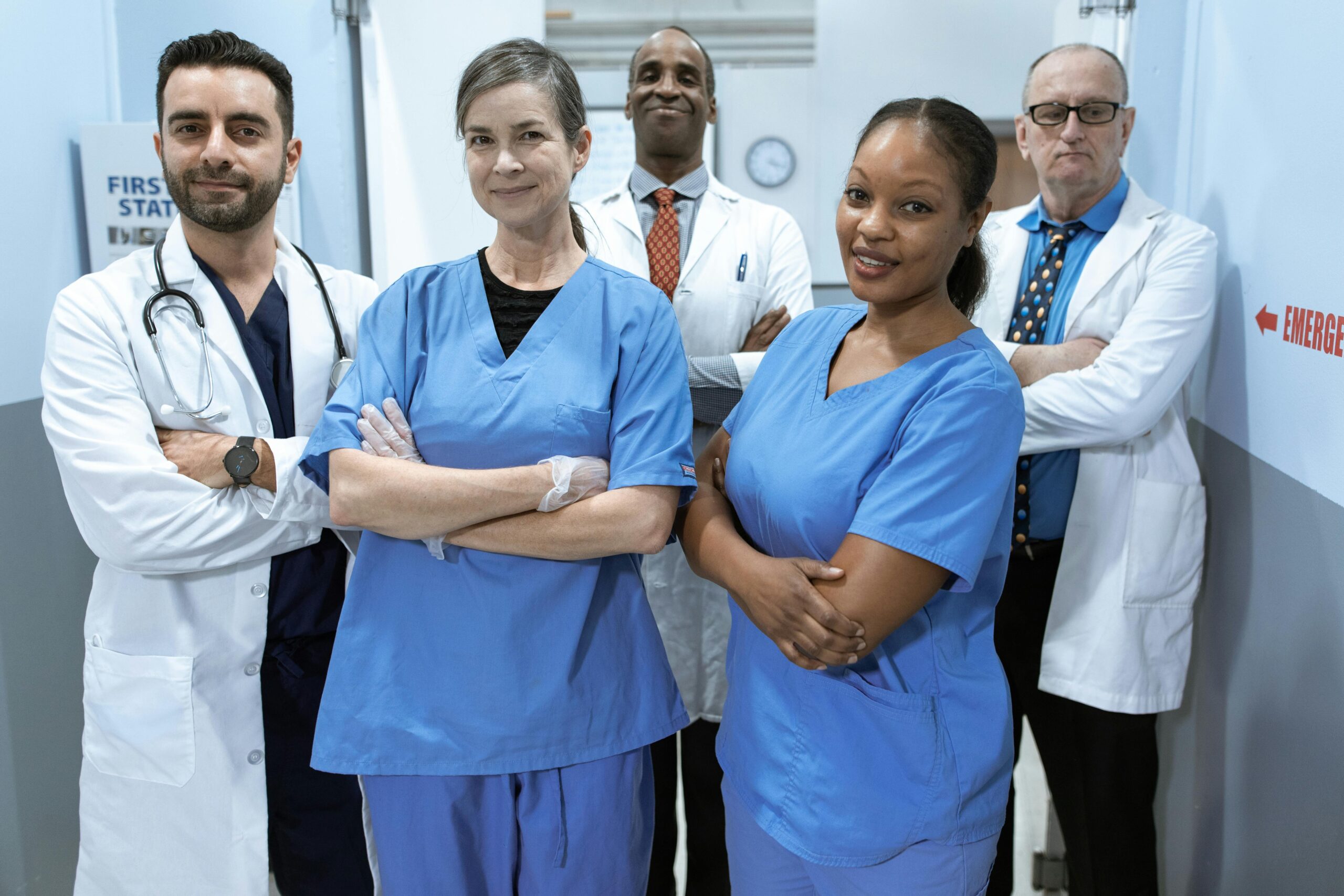 Group of doctors